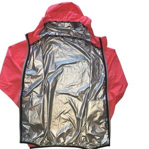 HOTSUIT Womens Hot Pink Sauna Hooded Jacket Weight Loss XL Exercise Sweat Jacket